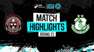 SSE Airtricity Men's Premier Division Round 21 | Bohemians 2-2 Shamrock Rovers | Highlights