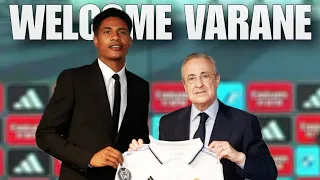 🚨Deal confirmed! Welcome back Varane | Varane accepts pay cut to join Real Madrid 😍