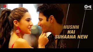 Husn Hai Suhana [Lyrical] Varun Dhawan & Sara Ali Khan | Coolie No.1 | Official On Tips Studio