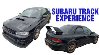 Subaru Impreza V5 STI Overtakes Everything GC8 (Croft Track Day)