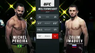 UFC Vegas 9: Pereira vs. Imadaev (Full Fight Highlights)