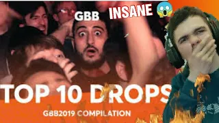 [INSANE] TOP 10 DROPS 😱 Grand Beatbox Battle Solo 2019 REACTION