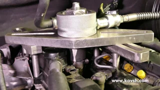 Демонтаж форсунки Delphi на двигателе OM651 Mercedes Sprinter