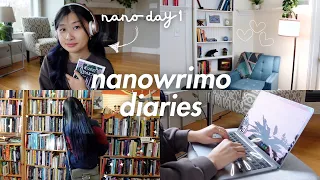 WRITING VLOG 📓 So, l quit my 9-5 job to write full-time lol // a slow start to NaNoWriMo