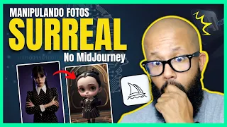 TUTORIAL Midjourney, SURREAL - MidJourney como usar com sua FOTO ou Imagem