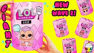 GIANT Canister of LOL LILS WAVE 2 New Lil Brothers, Lil Sisters, Lil Pets