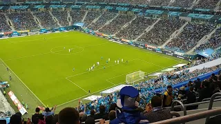 Первый гол Зенита в ворота Динамо