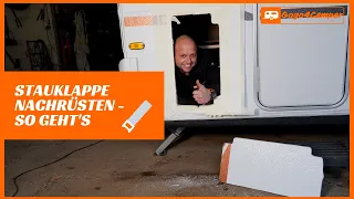 Thetford Stauklappe / Serviceklappe im Wohnwagen oder Wohnmobil nachrüsten | Einbauanleitung