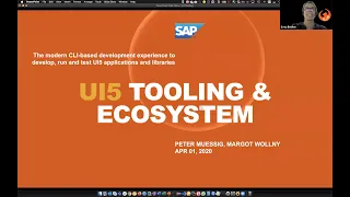 SAP Community call: The UI5 Tooling – a modern CLI-based development experience!