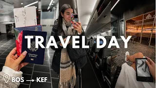 ICELAND TRAVEL DAY VLOG - flying to Iceland, tips for international travel, hotel check in & more!