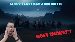 EPIC COMBINATION! F HERO x BODYSLAM x BABYMETAL - LEAVE IT ALL BEHIND