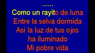 Rayito de Luna -  los Panchos -  karaoke   Tony Ginzo