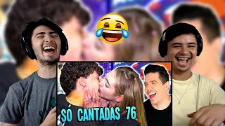 REACT CANTADAS ENFADONHAS - SÓ NAMORAVA VIRTUAL E NUNCA TINHA BEIJADO