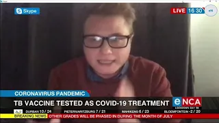 TB vaccine tested as COVID-19 treatment