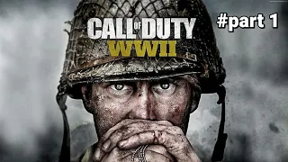 Call Of Duty WW2 - Walkthrough Gameplay - No commentary - #part1
