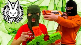 АМБАЛ я ВСЕ ВЕРНУ! NERF WAR: NERF THIS! Амбал vs Батон. Кириешка