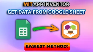 Read/Get Data from Google Sheet in MIT App Inventor [Google Sheet Database] || EASIEST METHOD 2023!