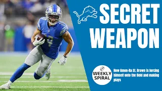 Amon-Ra St. Brown: Detroit’s rookie with big potential