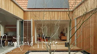 Courtyard House Transformation: From Bungalow to Minimalist Sanctuary