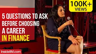 5 Questions To Ask Before Choosing A Career In Finance | Miti Vaidya, XLRI Jamshedpur Alumna