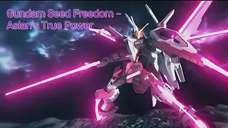 Gundam Seed Freedom - Aslan's True Power #gundam #gundamcommunity #gundamseedfreedom #gundamseed