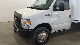 2018 FORD E450 CUBE VAN 81692 KMS $39900 5.4L V8 AUTOMATIC 16' CUBE STOCK#3548P