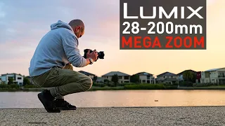 Panasonic LUMIX S 28-200mm F4-7.1 Lens Review - A Camcorder Lens!