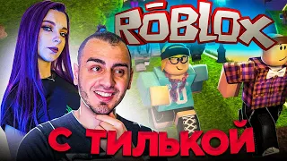 АДская Башня Вместе с Тилькой ! Кто Быстрее Дойдет До Финиша ? ➤ Roblox Tower of Hell