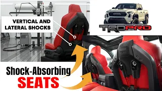 2024 Toyota Tacoma TRD PRO Shock Absorbing Off Road Seats