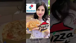 Domino's Vs Pizza Hut Cheapest Pizza #dominos #pizzahut #pizza #shorts #viral #shortsfeed #trending