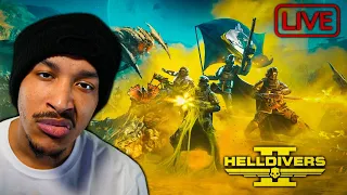 Lou Ratchett Plays HELLDIVERS 2 For The 1st Time