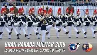Escuela Militar, Gran Parada Militar Chile 2018. Fidaegroup TV 1 de 9 / Chilean Military Parade