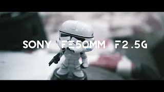 SONY FE 50mm F2.5G VIDEO TEST 4K