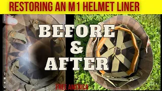 US Army M1 Helmet Liner Restoration