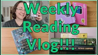 Weekly Reading Vlog: Long Weekend | New Book Journal | Reading Challenge