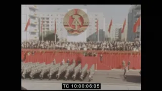 30 Jahrestag DDR 1979 Anthem of GDR Hymne DDR RDA (Short Version) - NVA Parade [Remastered Version]