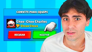 Choo Choo Charles me convidou pra equipe no Brawl Stars