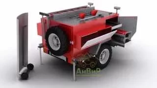 Off road trailer "Z-Lander"