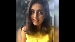 beautiful Mahima Nambiar singing her favourite song 😍😍😍