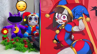 JAX & POMNI Dancing REACT TO |The Amazing Digital Circus| TikTok 2024 | Animation Video #87