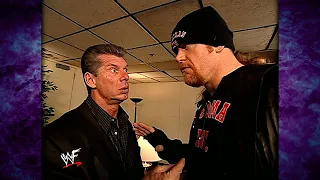 The Undertaker & Vince Backstage Segment (Prior To Heel Turn) 11/26/01