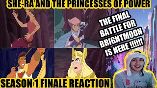 She-Ra and the Princesses of Power S1 12 AND 13 (REACTION) THE BATTLE FOR BRIGHTMOON BEGINS!!!!