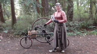 Victorian high wheel tricycle