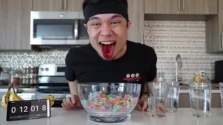 Matt Stonie! Giant Sour Patch Kids Challenge x 2 (EXTREMELY SOUR)