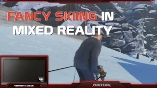 FANCY SKIING in MIXED REALITY!