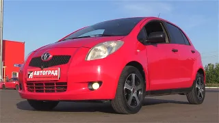 2008 Toyota Yaris XP90 1.0 (68) 1KR-FE. Тест-Драйв.