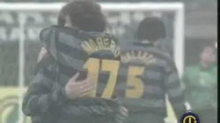 UEFA 97-98 Gol di Javier Zanetti Inter-Strasburgo 3-0