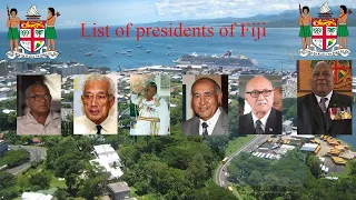 List of presidents of Republic of Fiji