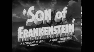 Son of Frankenstein 1939 - 35mm Nitrate - HD