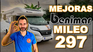 🎥 VLOG 🚍 BENIMAR MILEO 297 y todas las MEJORAS ✅ que le hemos hecho 🛠 para disfrutarla al MÁXIMO! 💪🏻